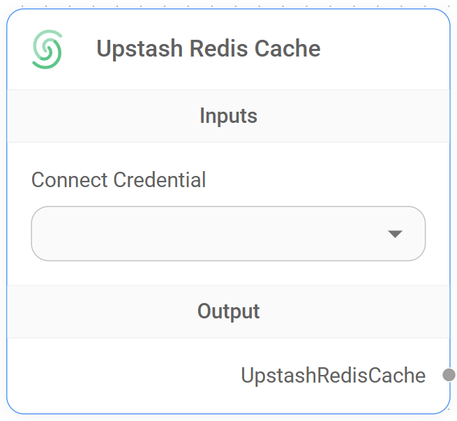 <p>Upstash Redis Cache Node</p>